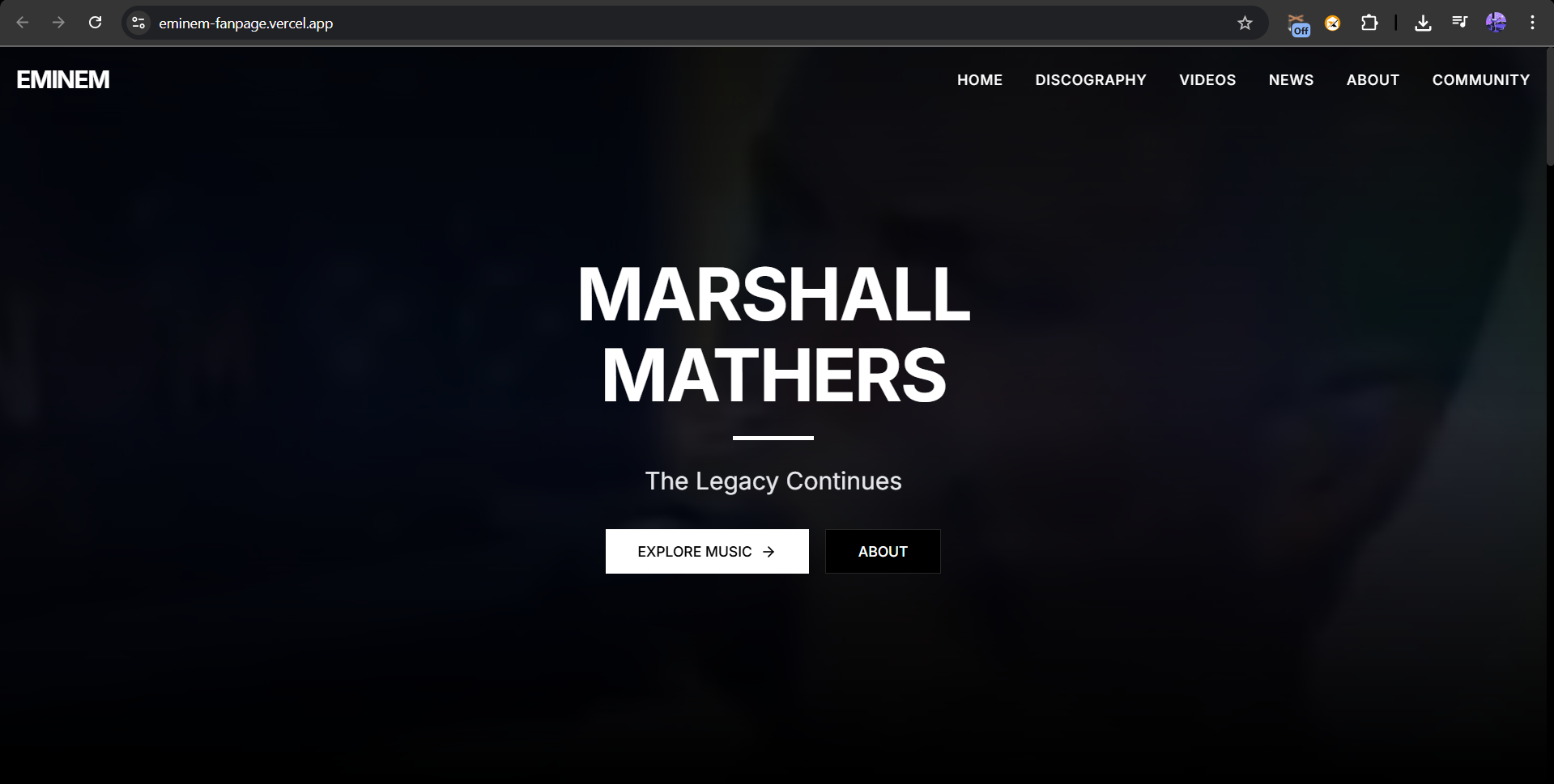 Eminem Fanpage - Challenge