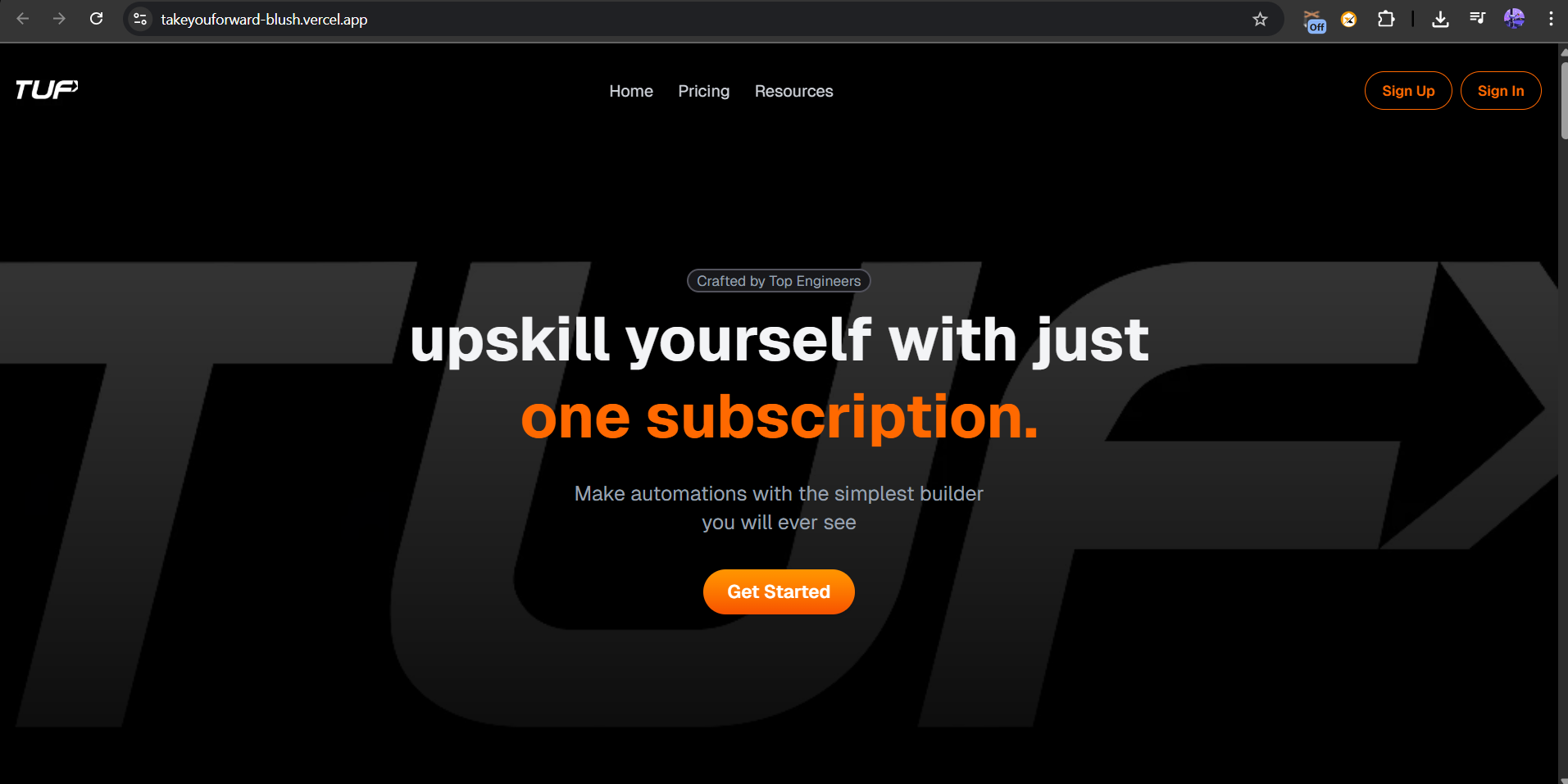 TakeUForward - Redesign